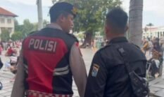 Jaga Kamtibmas Tetap Kondusif, Unit Samapta Laksanakan Patroli Dialogis di Kawasan Kota Tua
