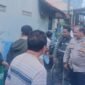 Bhabinkamtibmas Koja Sambangi Rumah Miring Milik Warga Jakut (Foto:Istw)