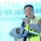 Kakorlantas Polri Hadiri Puncak HUT ke-65 Jasa Raharja, Wujudkan Keselamatan Lalu Lintas (Foto.Istw)