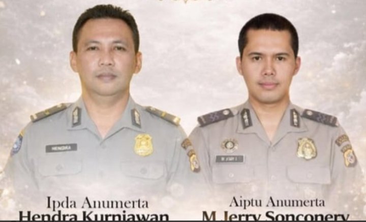 Dua Anggotanya Polri Gugur Saat Bertugas Penanganan Bencana Longsor di Cisarua, Bandung 