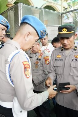 Wakapolres Jakbar Ingatkan Personel Polsek Metro Tamansari Jauhi Pelanggaran dan Narkoba