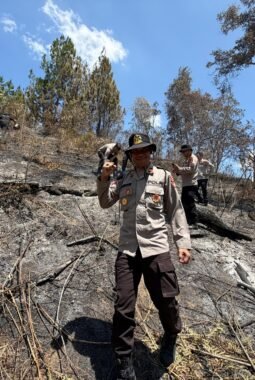 Antisipasi El Nino, Kapolres Mamasa Imbau Warga Waspada Karhutla