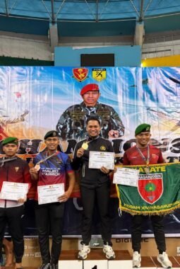 Sabet Emas di Pangkorpasgat Cup 2026, Briptu Muh. Risaldi Kembali Harumkan Nama Polda Sulbar