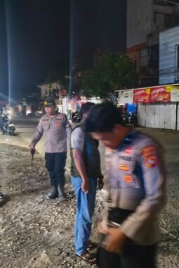 Cegah Balap Liar dan Tawuran, URC Polresta Mamuju Patroli Hunting hingga Dini Hari