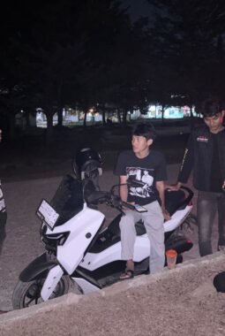 Tim URC Polres Mateng Sisir Jalan Trans Sulawesi, C3 Jadi Sasaran Utama