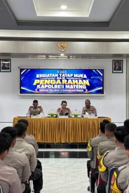 Kapolres Mateng Arahkan Bhabinkamtibmas Perkuat Kedekatan dan Perlindungan Sosial Masyarakat