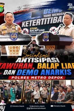 Gandeng Sekolah, Polres Depok dan Pemkot Cegah Tawuran Pelajar