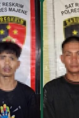 URC Passaka Polres Majene Tangkap Dua Terduga Pelaku Pencurian, Uang Rp12,6 Juta Diamankan
