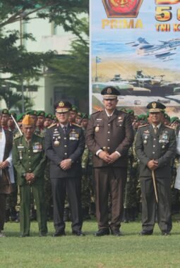 HUT ke-81 TNI di Korem 142/Tatag, Wakapolda Sulbar Tegaskan Soliditas Jaga NKRI