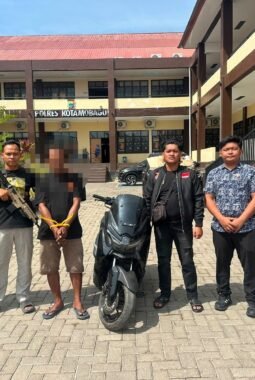 URC Pasangkayu Gerak Cepat, Terduga Pelaku Curanmor Diamankan di Kotamobagu Sulut