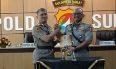 Lapsat Kapolda Sulbar: Irjen Pol Totok Suharyanto Berkomitmen Lanjutkan Estafet Kepemimpinan Irjen Pol Adi Deriyan