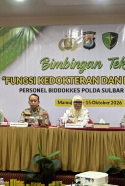 Biddokkes Polda Sulbar Gelar Bimtek Kesehatan 2026, Wujudkan Polisi Bersama Masyarakat yang Profesional dan Humanis
