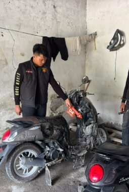 Gerak Cepat Tim URC Polres Mateng! Terduga Pelaku Pembakaran Dua Motor di Karossa Berhasil Ditangkap