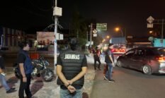 Cegah Kejahatan Jalanan, URC Ditreskrimum Polda Sulbar Patroli Malam Sasar Bank hingga SPBU di Mamuju
