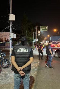 Cegah Kejahatan Jalanan, URC Ditreskrimum Polda Sulbar Patroli Malam Sasar Bank hingga SPBU di Mamuju