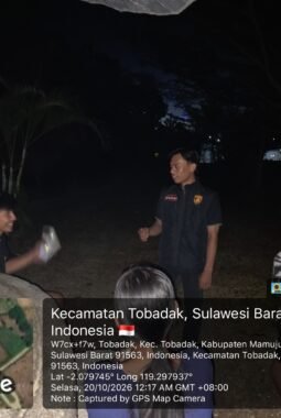 Cegah Kriminalitas Jalanan, URC Polres Mateng Perketat Patroli di Trans Sulawesi hingga Tobadak