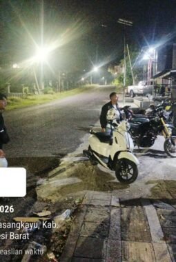 URC Polres Pasangkayu Sasar Premanisme dan Balap Liar, SPBU Cindolo Ikut Dipantau