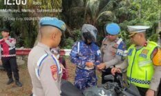Bidpropam dan Ditlantas Polda Sulbar Periksa Kendaraan Personel saat Operasi Patuh Marano 2026