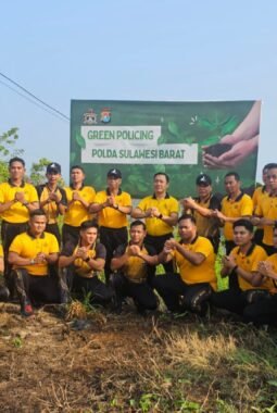 Green Policing Polda Sulbar: Kapolda  Ajak Personel Menyatu dengan Alam dan Merawat Kehidupan