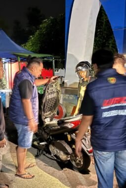 Patroli URC Sat Reskrim Polres Majene Sasar Baurung, Antisipasi 3C dan Kriminalitas Jalanan
